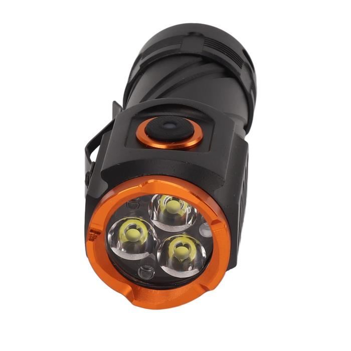 Lampe Torche EDC Mankerlight Timeback III Titane - 2500 Lumens Max - Pile 18350 Incluse