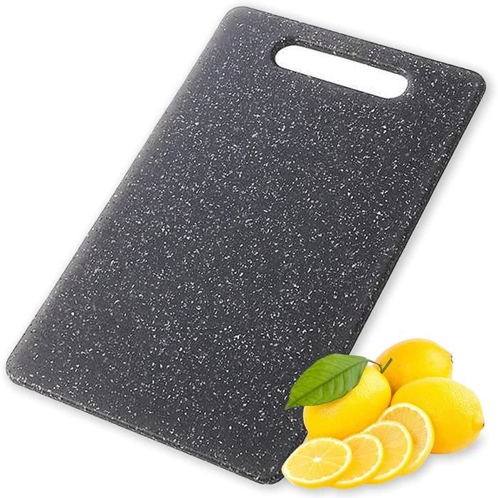 Planche a Decouper Plastique Petite Aspect Granite 30x20x0,8 cm Planches à Découper de Cuisine