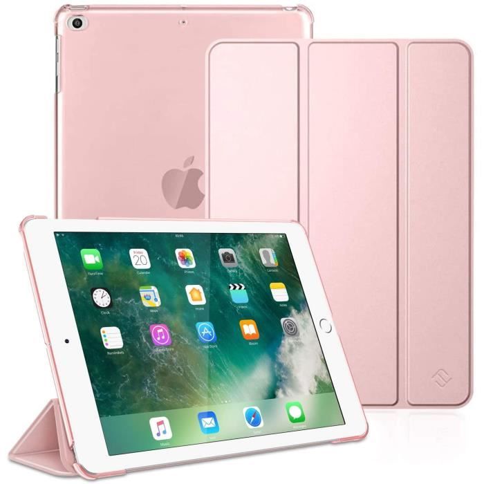 Acheter Coque pour iPad 2020 8e 2018 2017 9.7 Mini 5 2021 Pro 11 10.5 Air 3  4, housse intelligente avec porte-crayon, iPad 5e et 6e génération