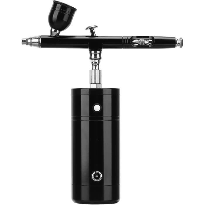 Airbrush Nails Kit Aérographe Sans Fil Avec Compresseur - Portable Pour Maquillage, Ongles, Décoration Gâteaux - 38 PSI Oasser Airbrush