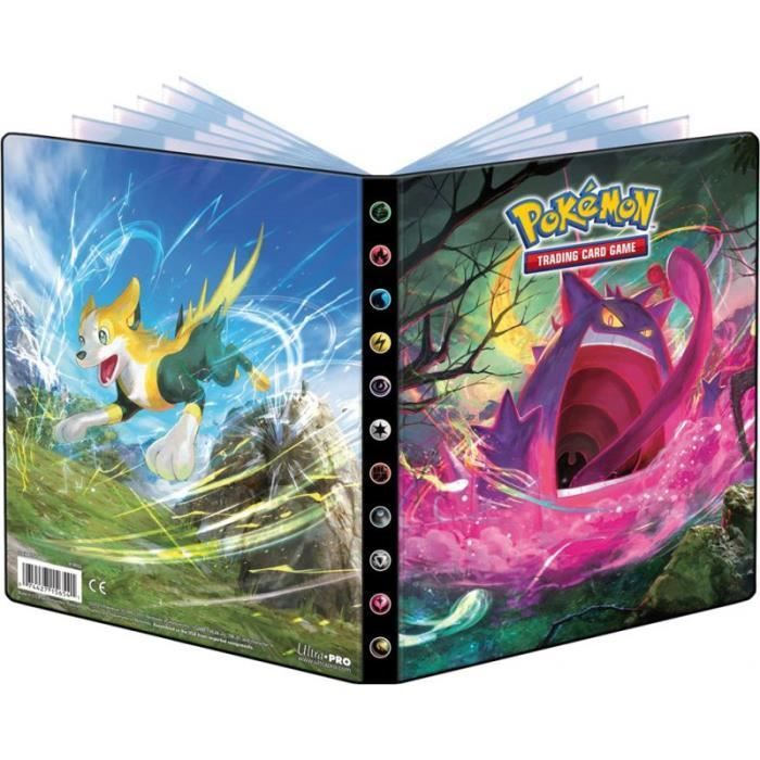 Portfolio Pokémon Épée et Bouclier Poing de Fusion - ULTRA PRO - Capacité  80 cartes - 10 pages - 4 pochettes - Cdiscount Jeux - Jouets