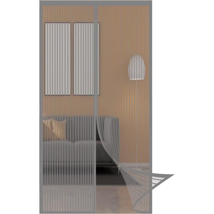 Moustiquaire Porte MagnéTique 145 X 190 Cm Rideau De Porte Anti Insecte