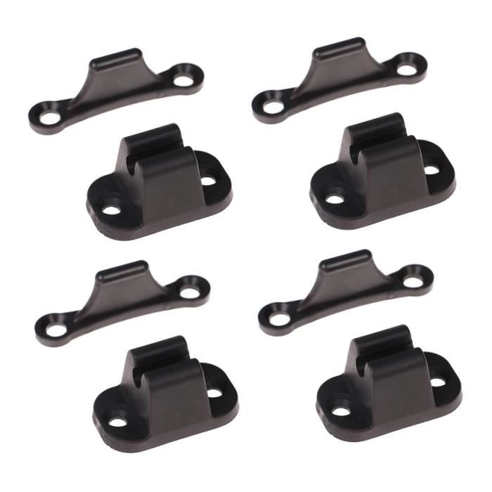 sourcing map Lot de 15 butées de liaison pour bras servo de connexion, tige de poussée réglable avec écrou et vis pour avion télécommandé, D5 x 3 mm