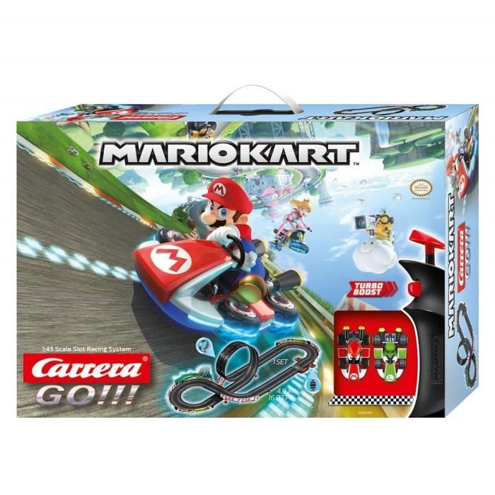 Voiture De Course Carrera Ford Mustang - 1:43 Pour Circuit Go Et Go Plus - Rouge