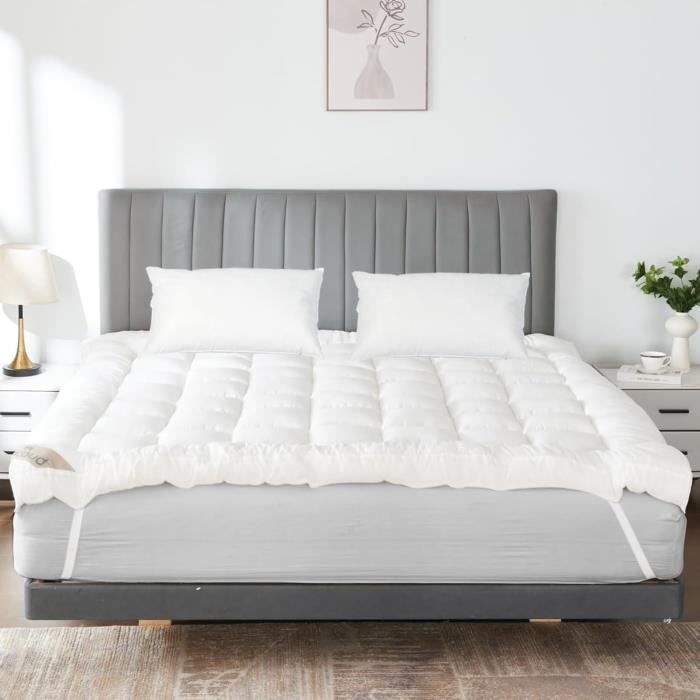 Ensemble De Draps King Size En 100% Coton – Poches Extra Profondes 18-24 Pouces – 400 Fils, Gris