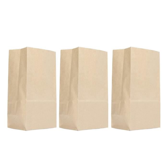 Sac en papier alimentaire, sac en papier kraft respectueux de l
