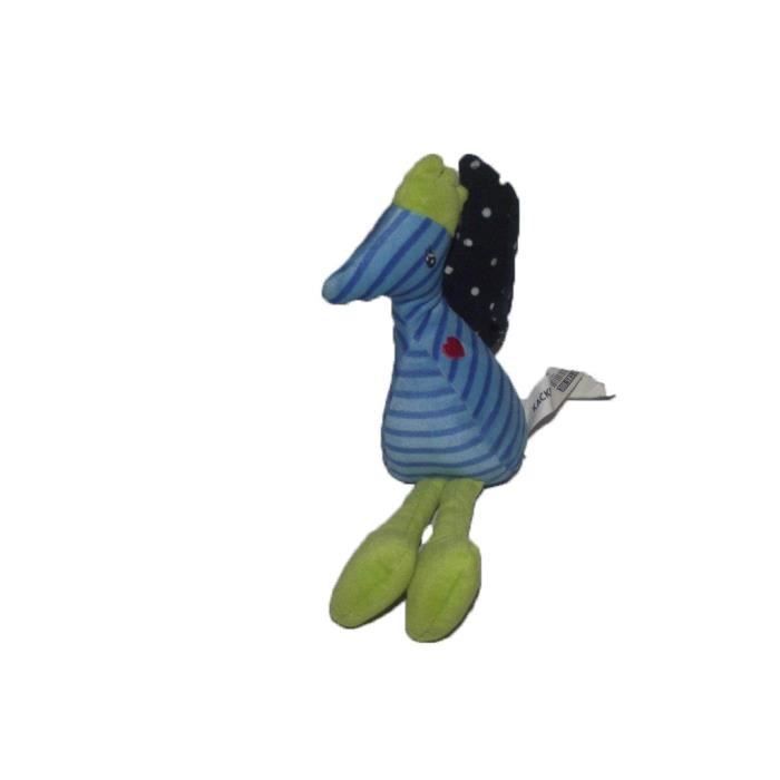 Doudou Ikea Kackel Oiseau Dragon Bleu Bruit Dans Les Ailes Cdiscount Puericulture Eveil Bebe