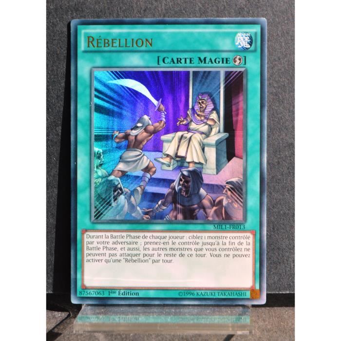 Yu-Gi-Oh! Rebellion Karte (MIL1-EN013) – Ultra Rare, 1st Edition Aus Millennium Pack 1, Sammlerkarte