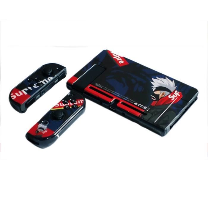 coque housse pour nintendo switch console joy con etui rigide naruto kakashi cdiscount informatique