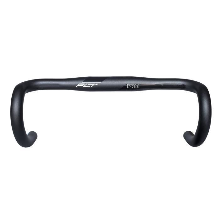 Pro guidon de vélo de route PLT Compact 22,2 / 380 / 31,8 mm noir