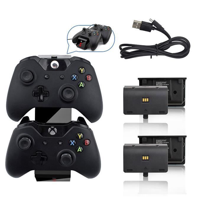 Dual Dock Chargeur Station pour Manette Xbox One Joy-stick 2 Batteries -  Cdiscount