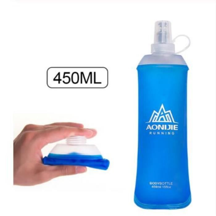 Bouteille d'eau TPU Bouteille d'eau souple pliable pour l'extérieur
