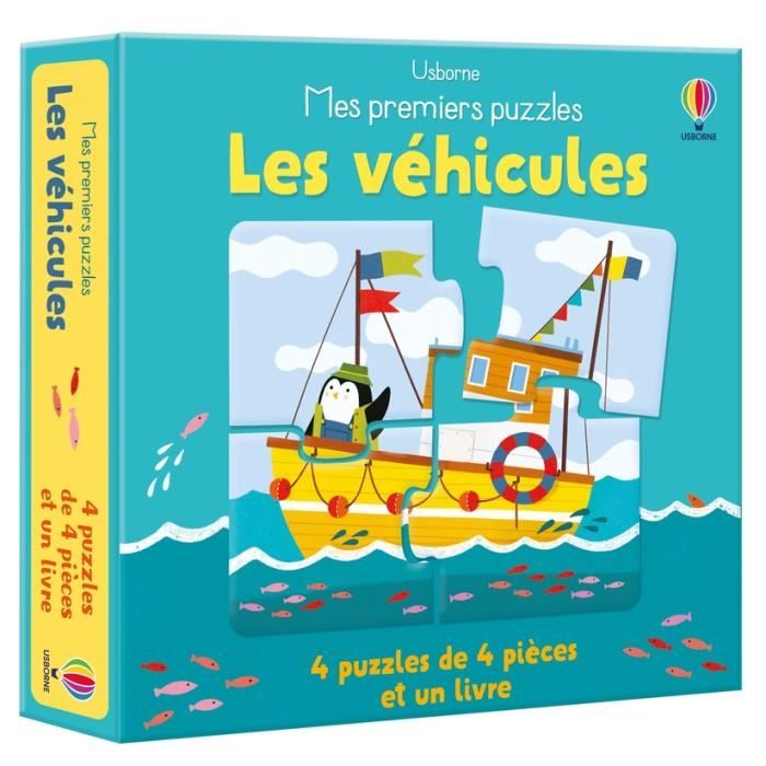Jeu De 9 Tapis Puzzle Véhicules 30 Cm - Motricité Et Apprentissage Enfant