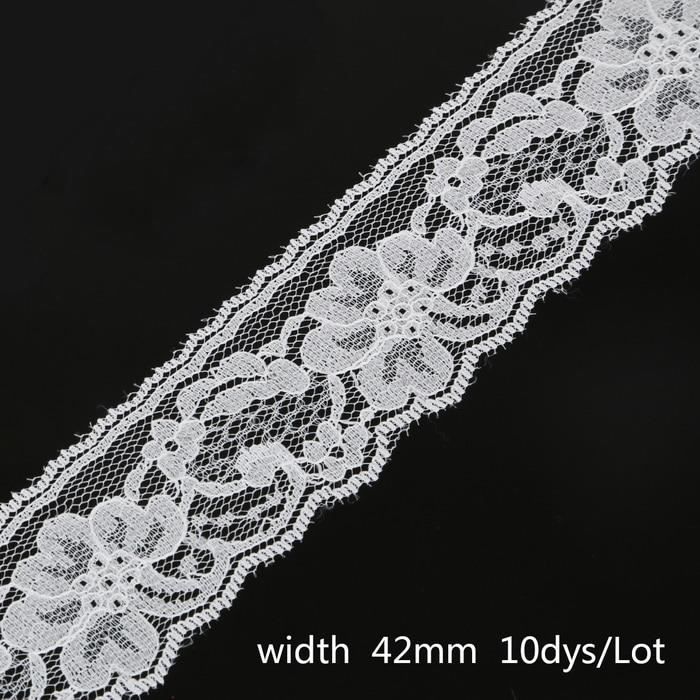 Tissus Ruban Dentelle Blanche De 10yards Lot Garniture Dentelle Brodee De 13 A 165mm Decoration Couture Type Multi Couleur Cdiscount Beaux Arts Et Loisirs Creatifs