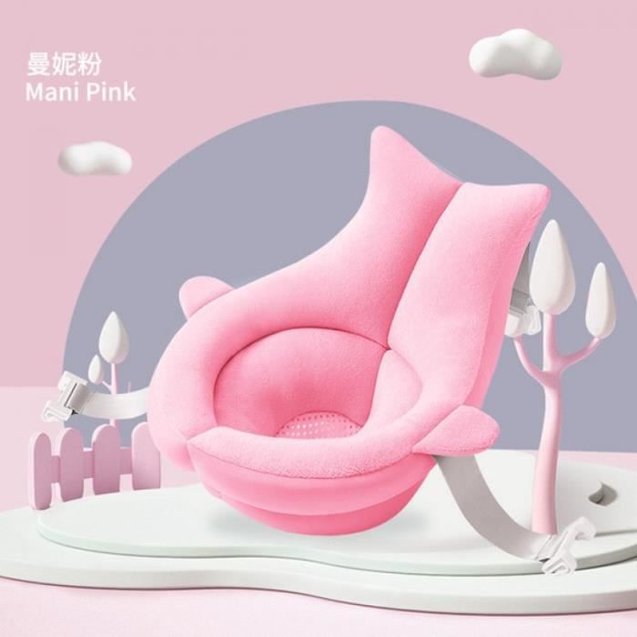 Coussin De Bain Bébé Antidérapant - Support Confortable Pour Nouveau-né De 0 à 12 Mois