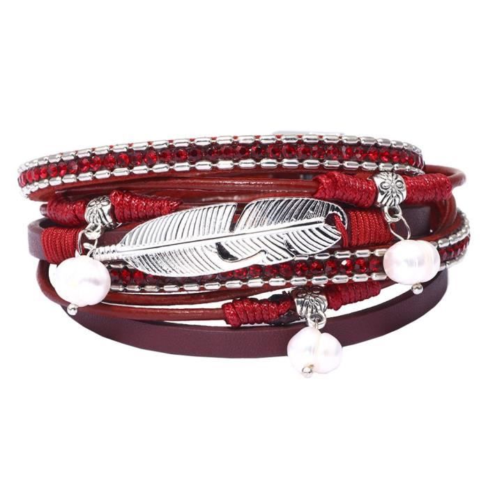 Bracelet De Cheville Multicouche à Fausse Perle | Mode En Ligne | SHEIN