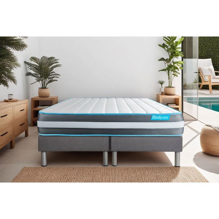 Ensemble BODYFORM 180x200 Mémoire de forme 3 zones