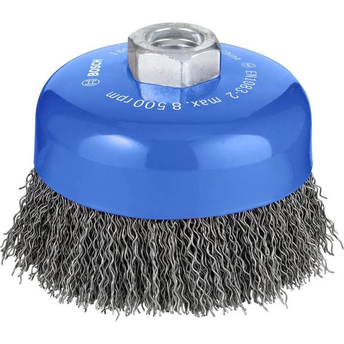 Brosse circulaire pour meuleuses angulaires à fils torsadés Ø100 BOSCH 1608614002 - vue 5