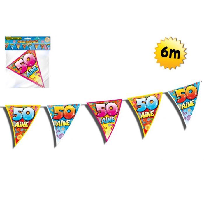 Guirlande Anniversaire 50 Ans Achat Vente Banderole Banniere Soldes Sur Cdiscount Des Le 20 Janvier Cdiscount