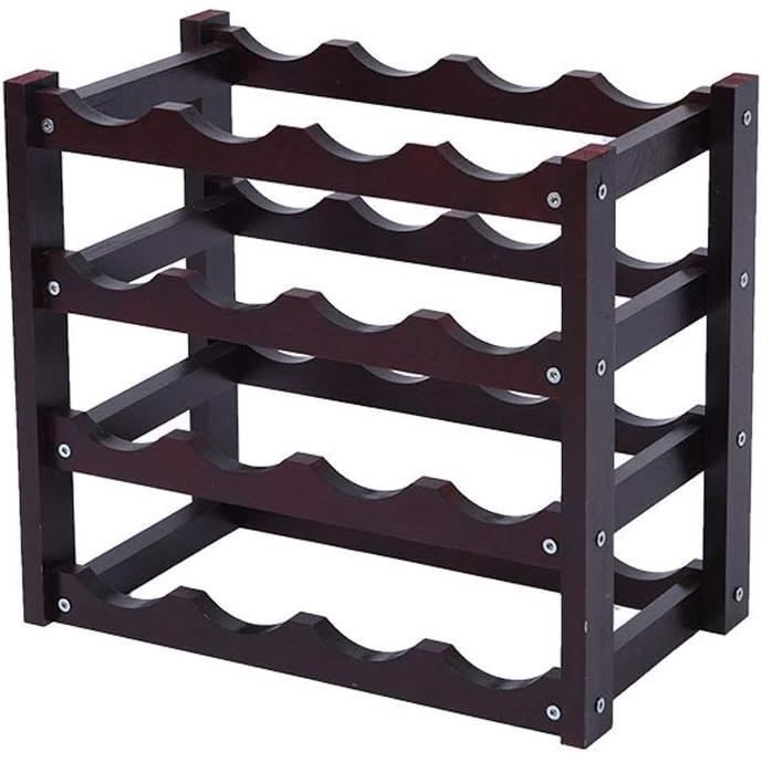 VCM Casier à Vin Largeur 25 Cm étagère Cuisine Armoire Basse Cuisine Esilo Blanc