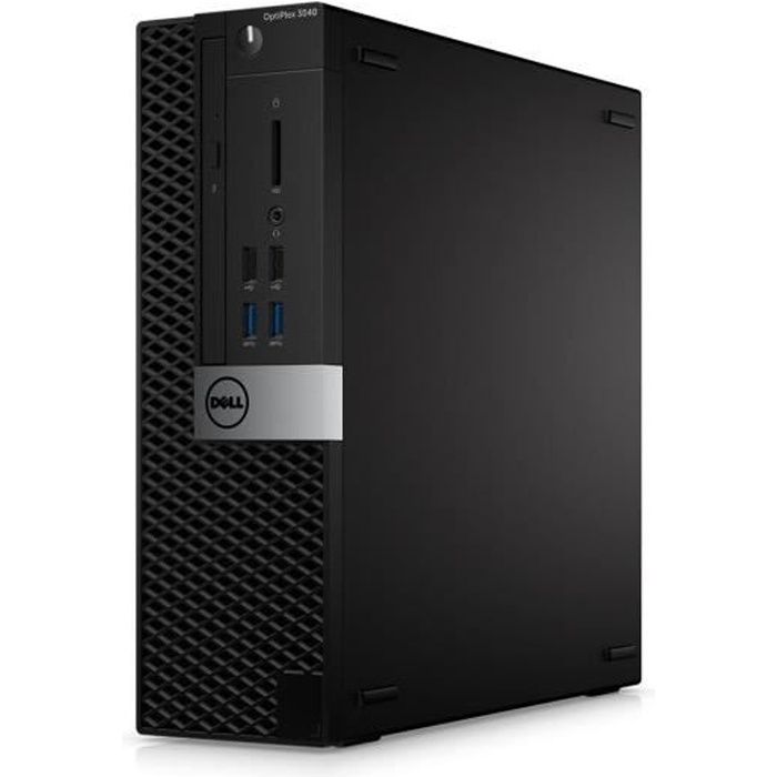 DELL OptiPlex 3040, 3,2 GHz, Intel® Core™ i5 de 6eme génération, 8 Go, 500 Go, DVD±RW, Windows 7 Professional