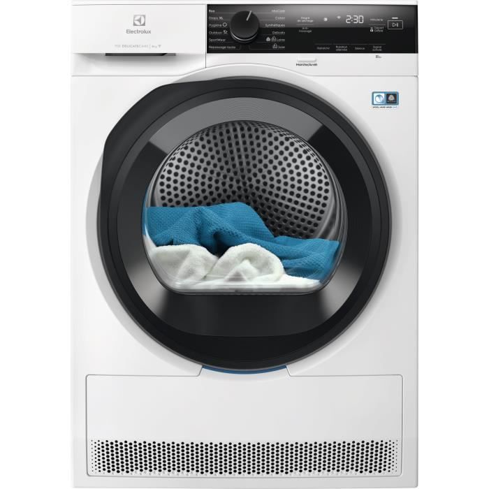 Electrolux Sèche linge Pompe à chaleur UltraCare 800 9 kg YW8HI393DC - vue 2