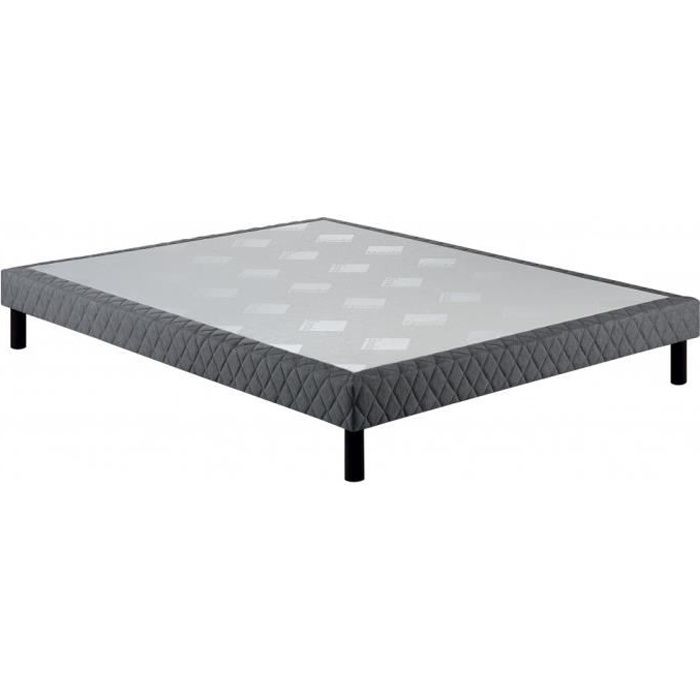 sommier tapissier epeda dominance 15 cm 140x200 blanc cdiscount maison