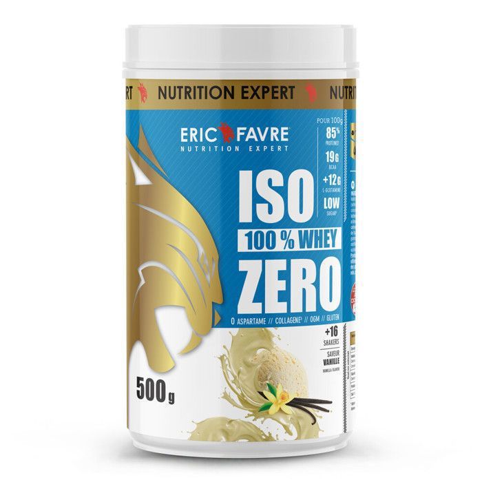 Eric Favre - Iso Zero 100% Whey Protéine - Proteines - Choco peanut