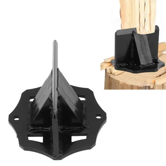 Fendeur Manuel De Bambou En PP Et Métal – 33 Cm, 4 Coupes, Outil De Bricolage Pour Bois Et Artisanat