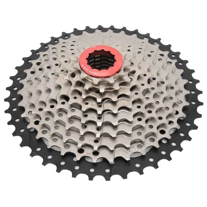 Cassette VTT 9 vitesses FDIT ZTTO 11 42T Compatible VTT 9 vitesses pour systeme HG Cdiscount Sport