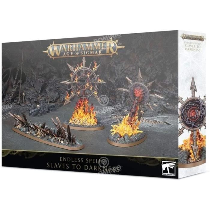 Games Âge de Sigmar Endless Spells Slaves Pour Darkness Cdiscount Jeux Jouets