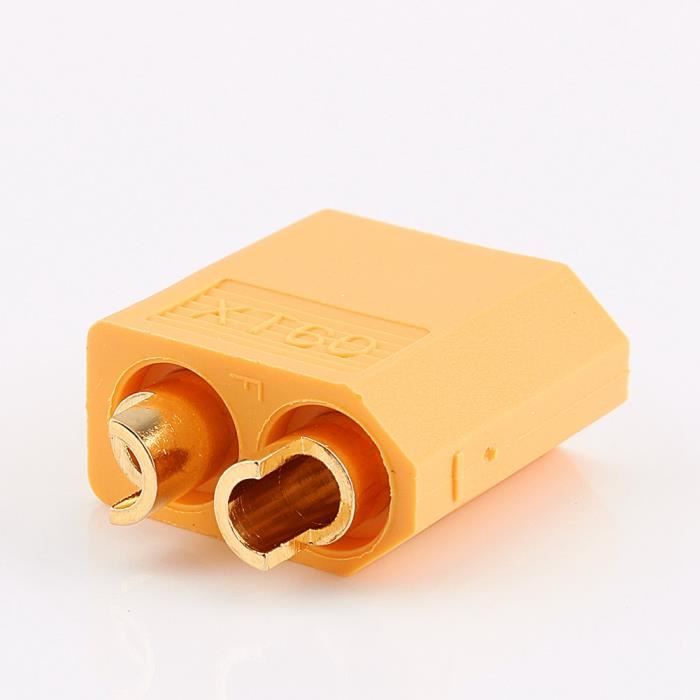 Connecteur De Batterie XT60 Mâle Femelle, Prise De Balle Avec Câble électrique En Silicone 14 AWG 14AWG Pour Batterie Lipo RC, 2 Pièces
