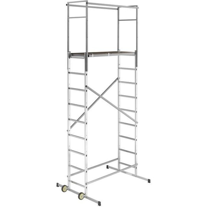 hailo echafaudage haute qualite hobbystep h5 4 5m cdiscount bricolage