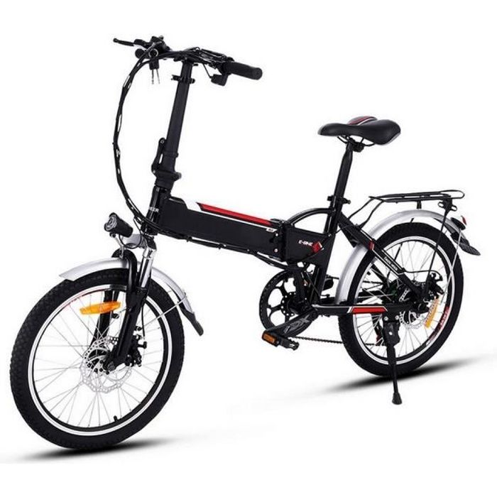 20 Velo Electrique De Montagne Velo Adulte Homme Pliable 250w 7 Vitesse Vtt Pliant Noir Eu Prise Prix Pas Cher Cdiscount