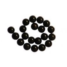 Grade A 20 x Perle Obsidienne Noire 4mm