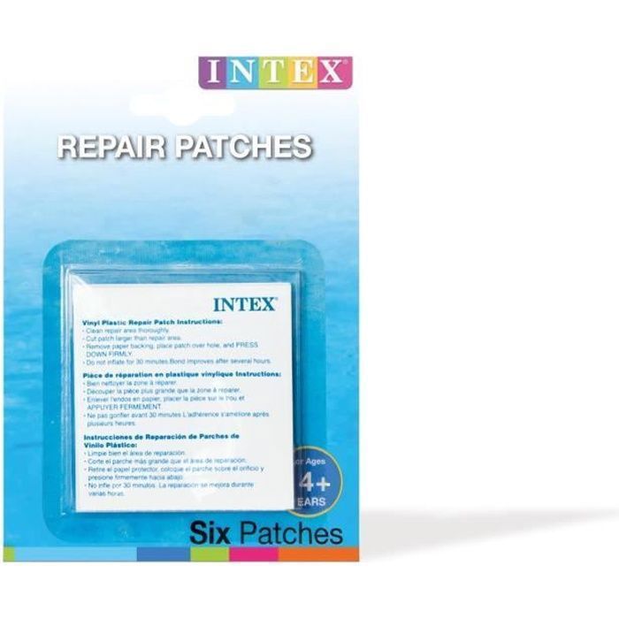 Intex - 59631NP - Rustine de réparation 49cm2