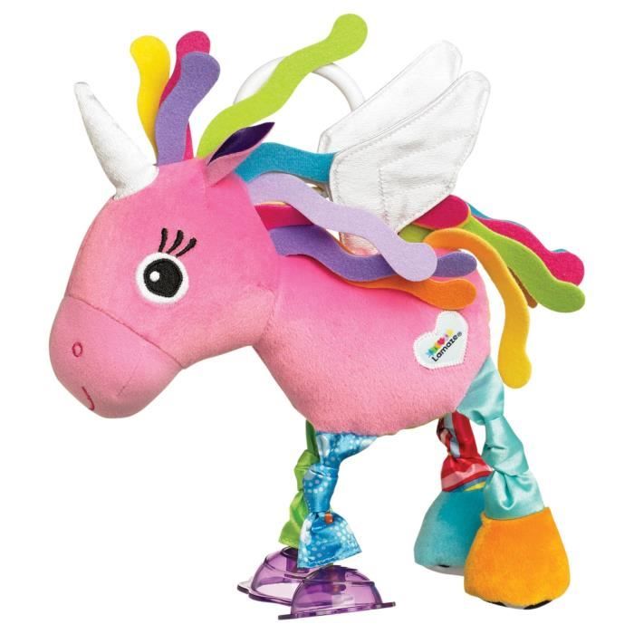 Jouet d'éveil pour bébé Lamaze Tilly Twinklewings - Sabots froissés et bruit de galop - Arc-en-ciel