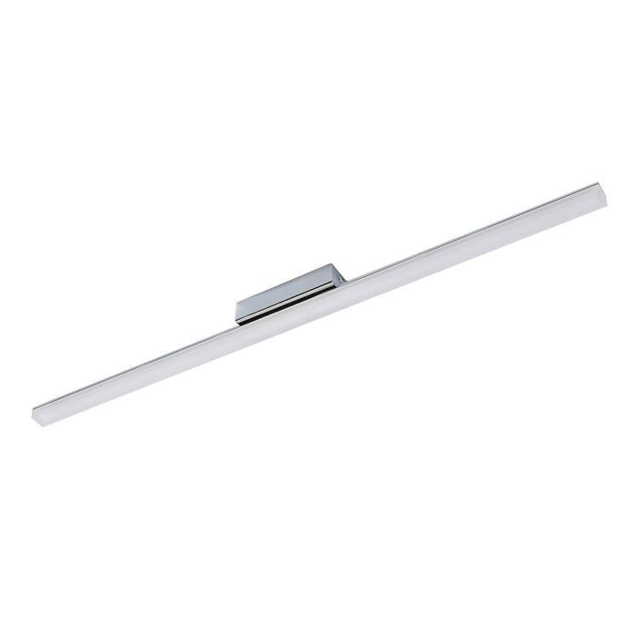 Plafonnier ampoules LED - Lindby - lampe de plafond - - 116 x 5 5 x 5 8 cm - blanc chromé