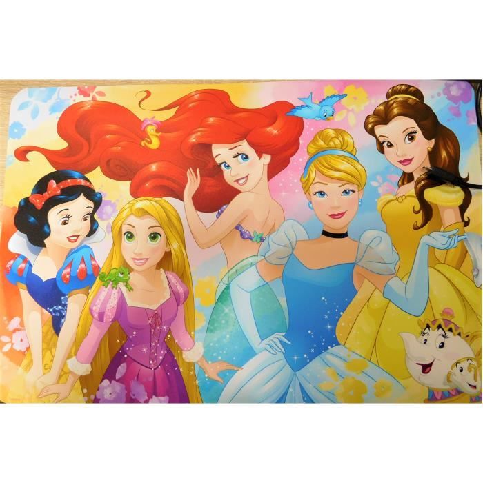 Lot De 4 Set De Table 5 Princesse Disney Bureau Enfant Anniversaire 194 Cdiscount Maison