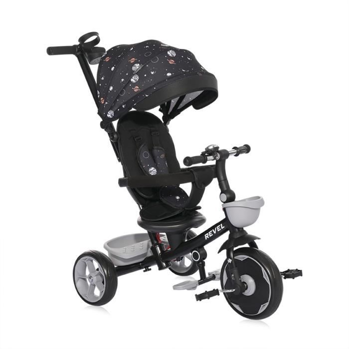 Tricycle évolutif pour bébé / enfant Revel Lorelli noir Cdiscount