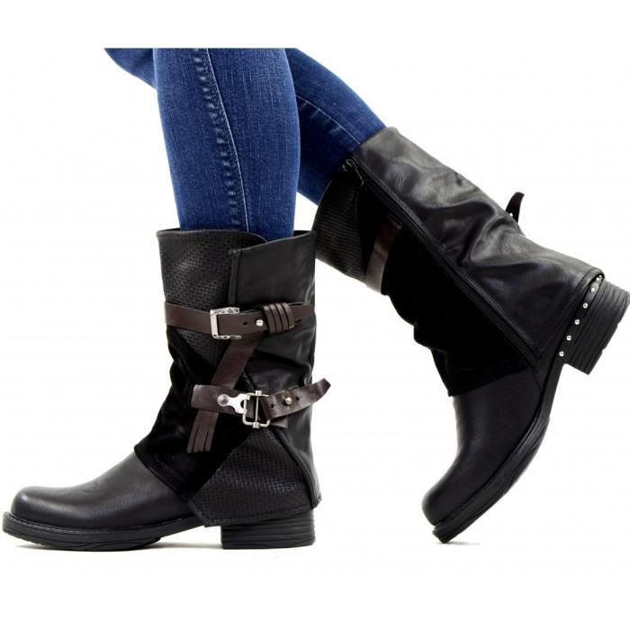 bottines mi hautes
