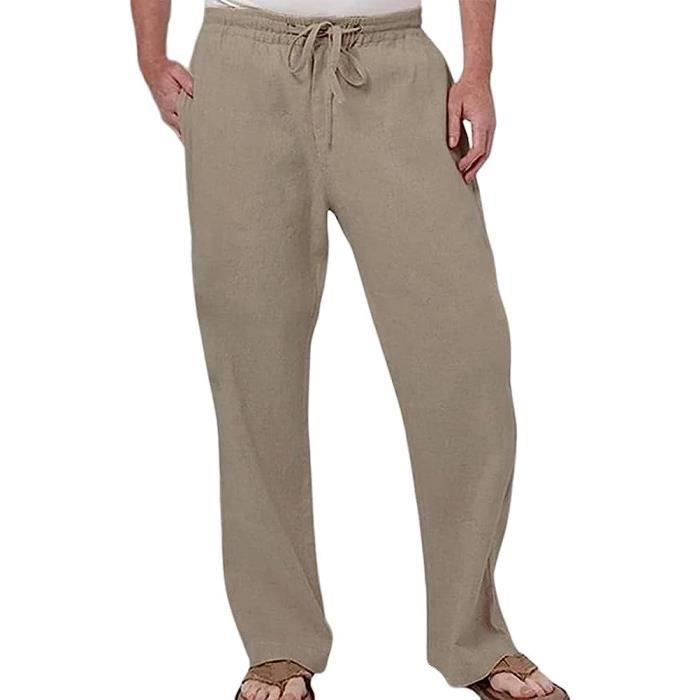 Pantalon decontracté homme on sale