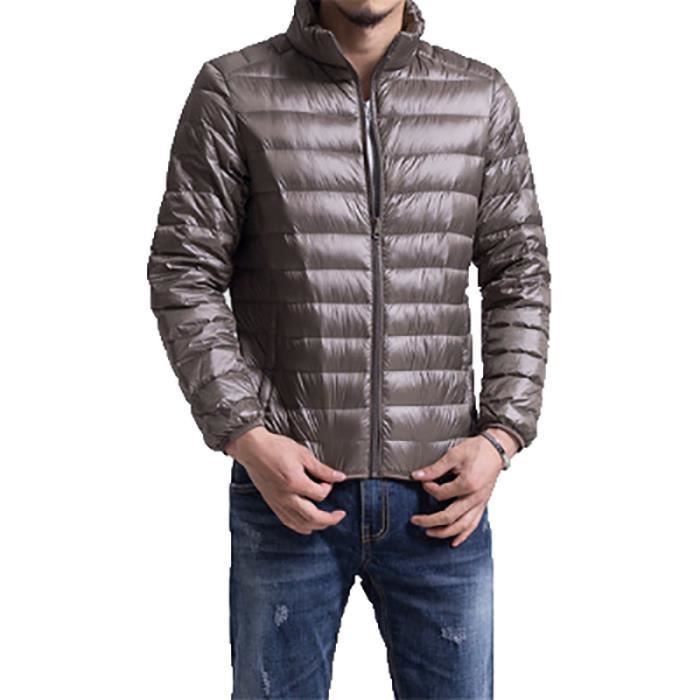 Doudoune homme discount tissu