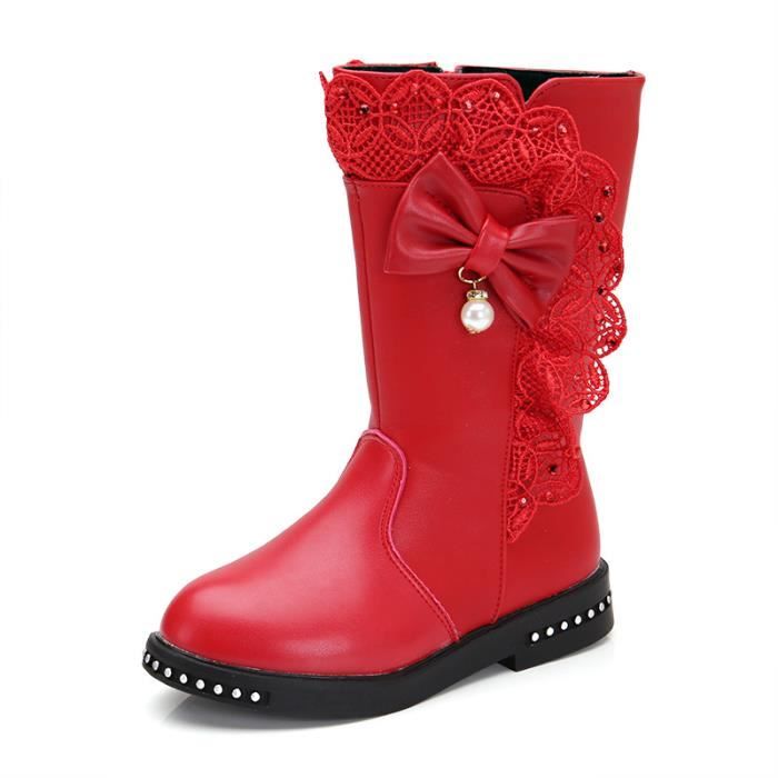 botte haute fille