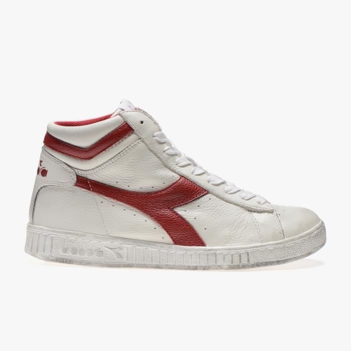 Chaussures De Football Diadora Homme - Rouge & Blanc - Taille US 7.5 / UK 7 / EU 40.5 - Neuf Avec Étiquettes