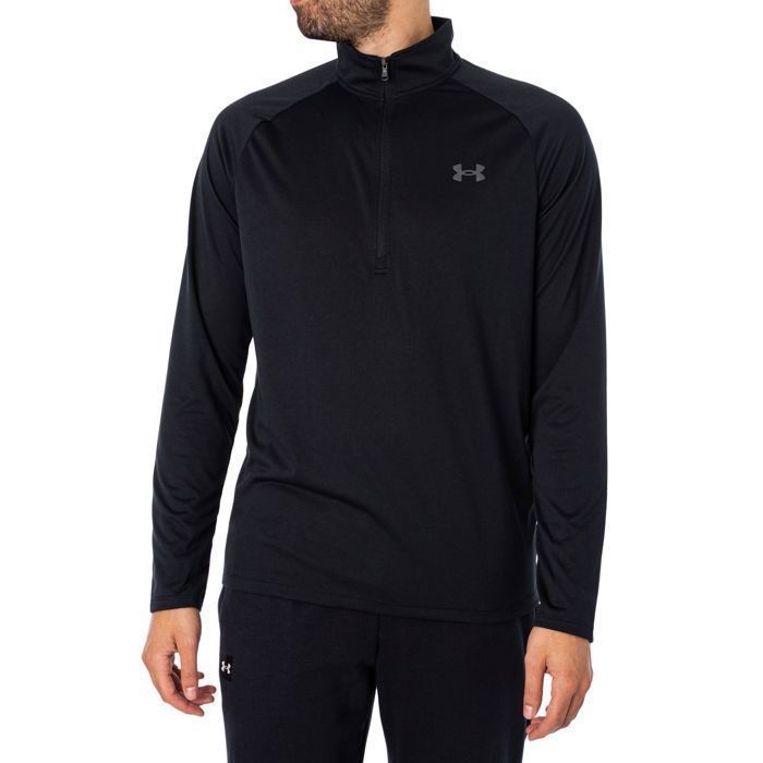 T-shirt Fitness - Under Armour - Tech - Noir - Manches courtes - Respirant