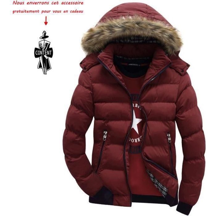 Cdiscount top doudoune homme