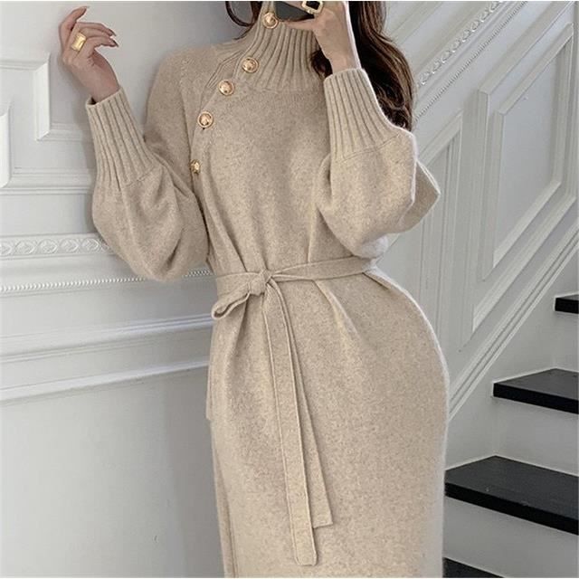 Robe Pull Femme Hiver - Beauté Et Mode