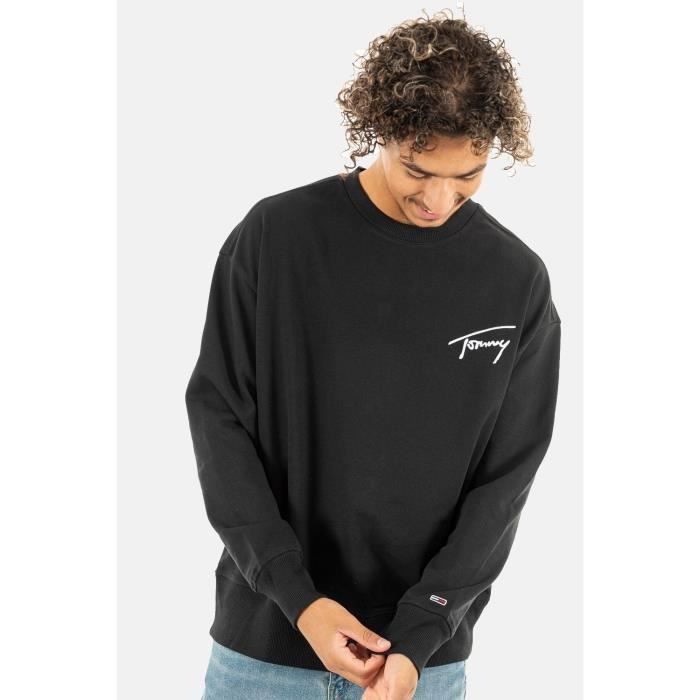 Sweat tommy jeans noir shop