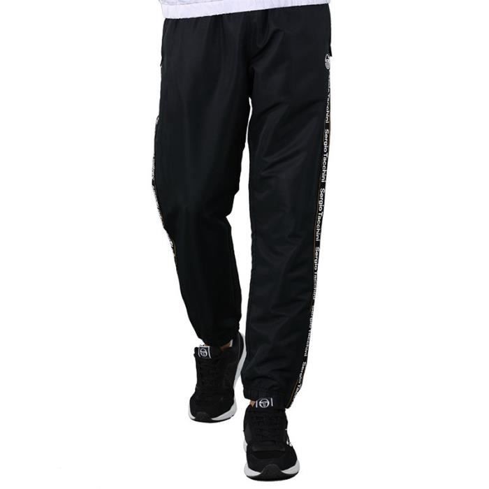 Pantalon de survetement Sergio Tacchini MERIDIANO PL Ref. 39732 550. Couleur Noir. Details. Taille elastique. Poches Noir Cdiscount Sport
